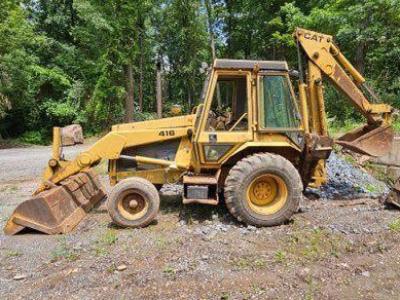 Cat 416 Backhoe 1