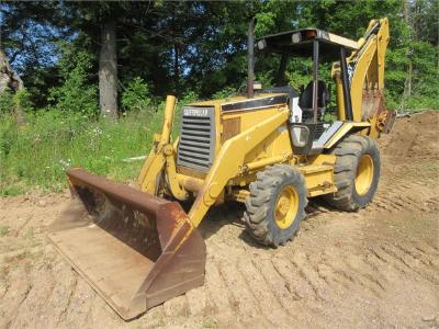 Cat 416b Backhoe 1