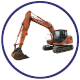 Daewoo Doosan Excavator Parts Icon 80