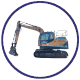 Hyundai Excavator Parts Icon