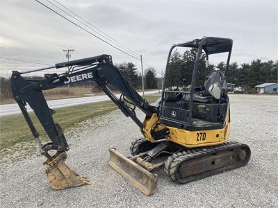 Deere 27d Mini Excavator Min