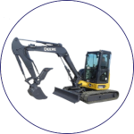 John Deere Mini Excavator Icon 150