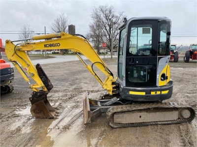Kobelco Mini Excavator Sk35sr 5 Min