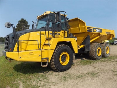 Komatsu Hm300 5 Articulated Dump Truck Min