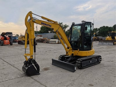Komatsu Pc35mr 5 Mini Excavator Min