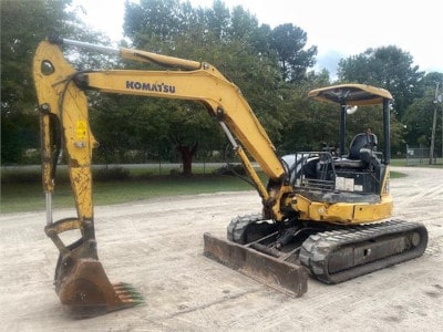 Komatsu Pc55mr 3 Mini Excavator Min