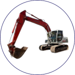 Link Belt Excavator Icon 150