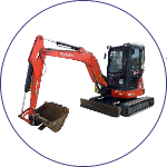Mini Excavator Parts Icon